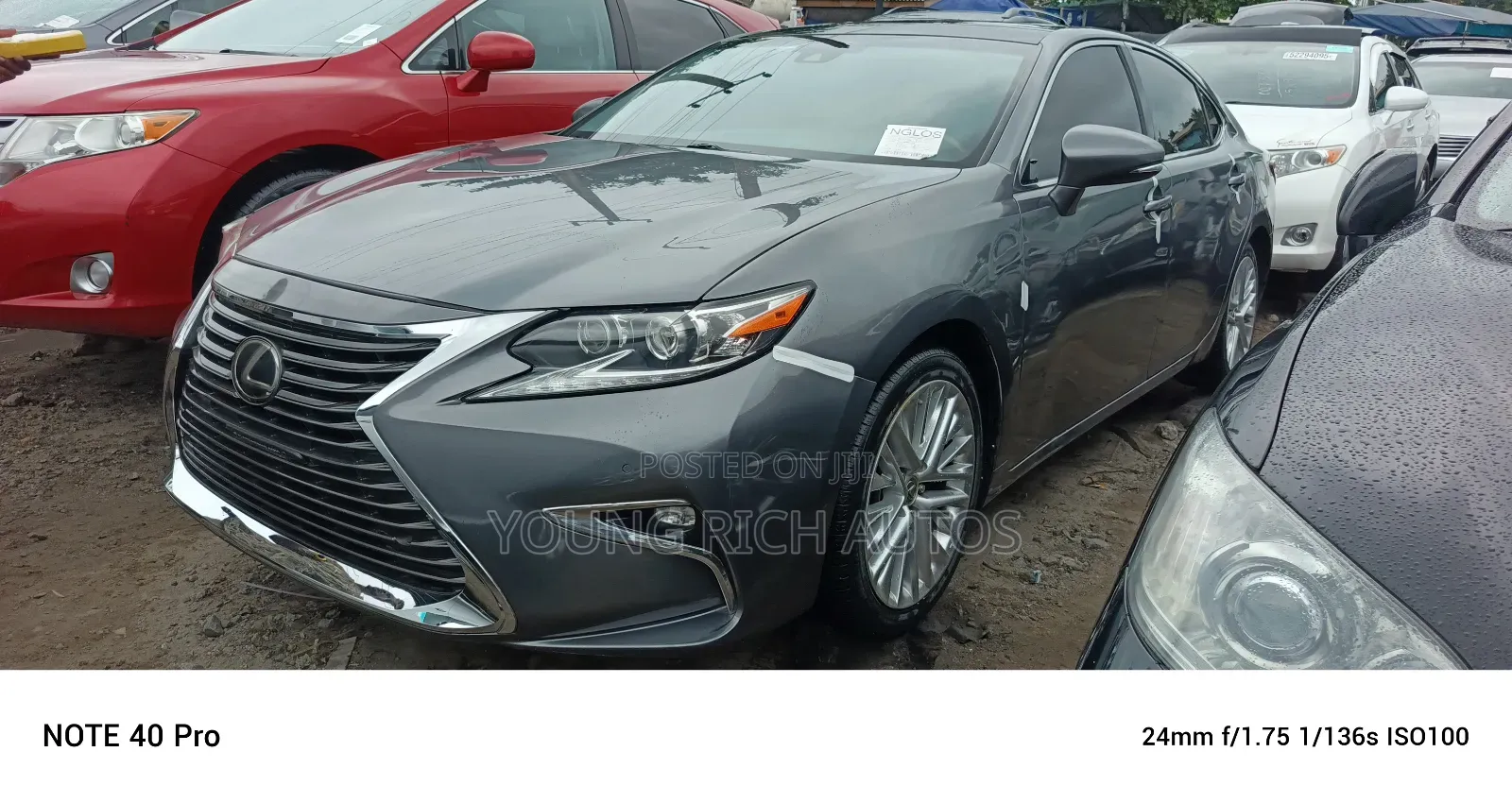 Lexus ES 350 FWD 2017 Gray