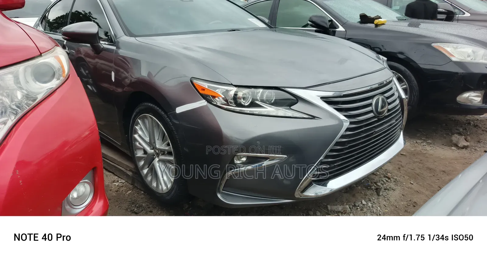 Lexus ES 350 FWD 2017 Gray