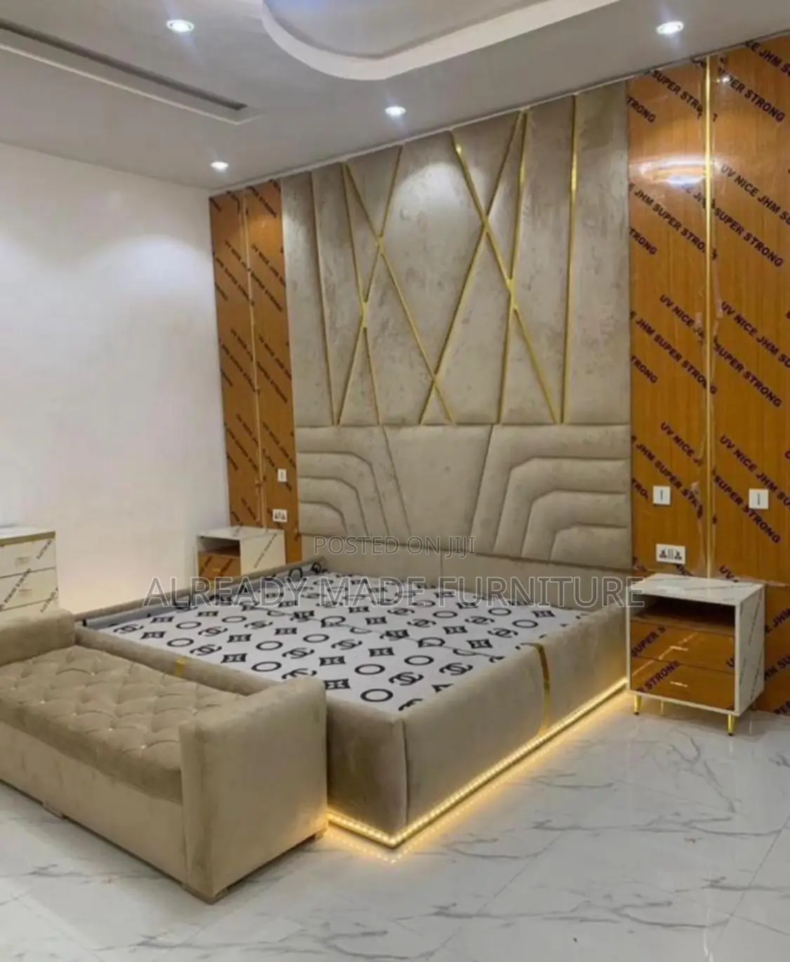 Exclusive Bedframe by Already Made Furniture