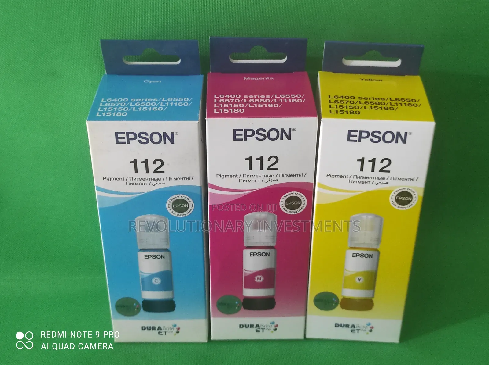 Epson Ink 112 Pigment, Colour