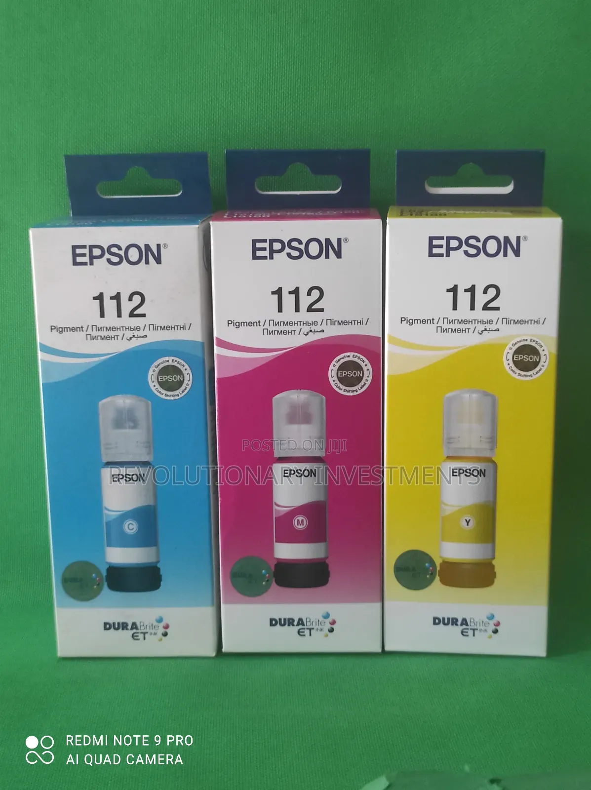 Epson Ink 112 Pigment, Colour
