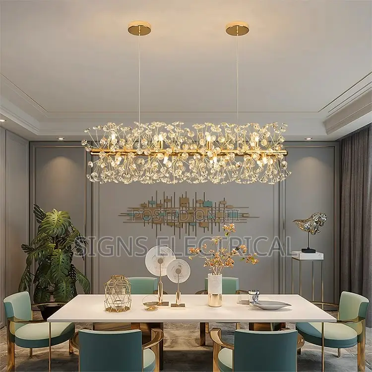 Modern Designer Dandelion Crystal Pendant Chandeliers