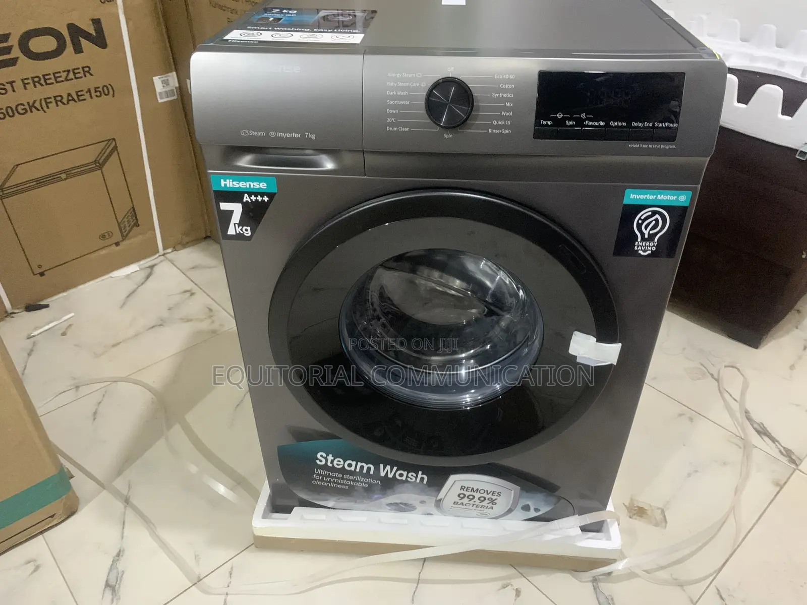 Hisense 7kg Intelligent Washing Machine Inverter