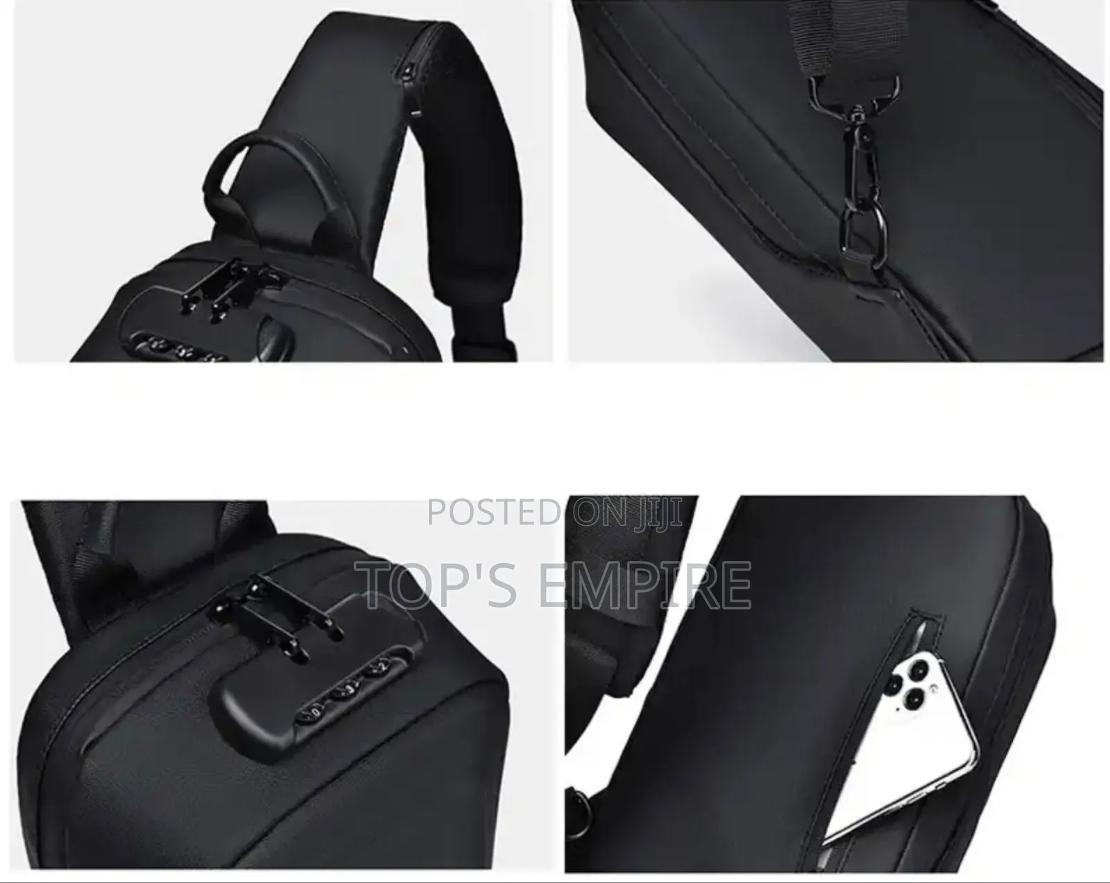 Anti-Theft Multifunction Waterproof Crossbody Unisex Bag