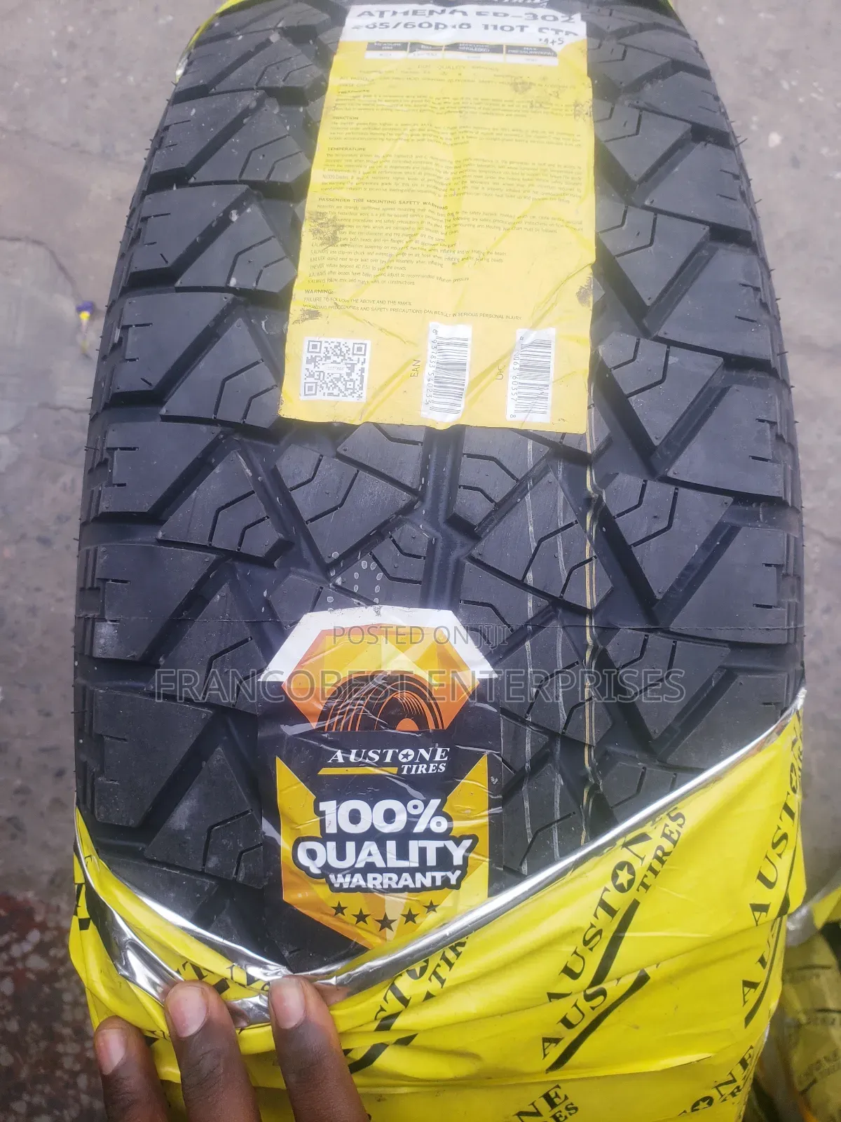 265/60r18 Austone Tyre