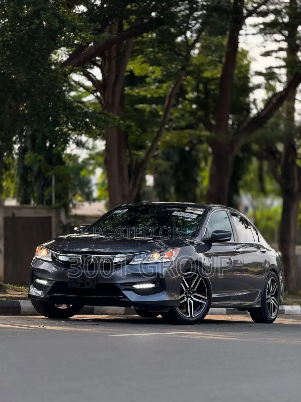 Honda Accord Sport 4dr Sedan FWD (2.4L 4cyl 2A) 2016 Gray
