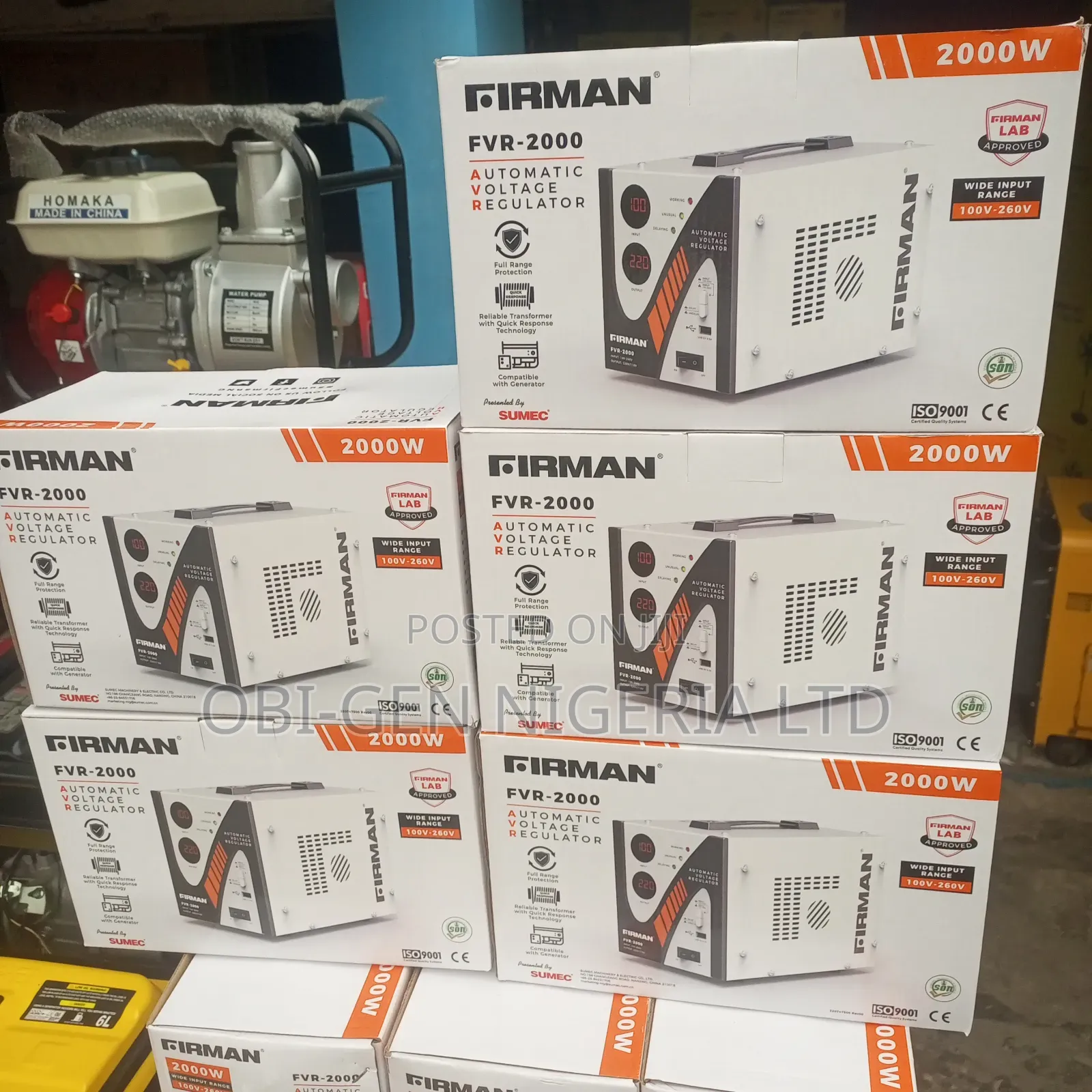 Firman Fvr-2000w Stabilizer Set
