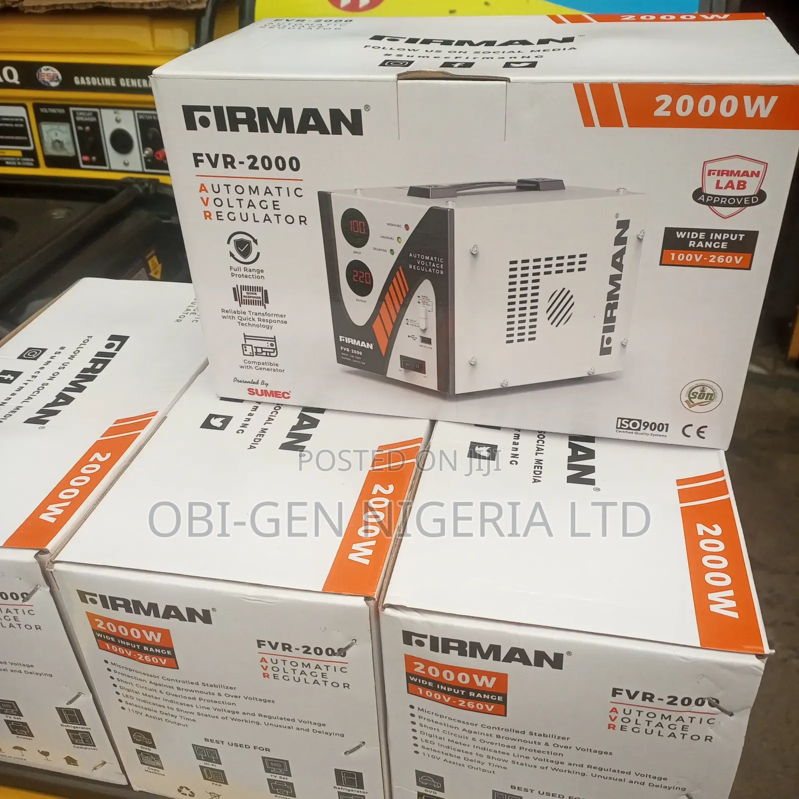 Firman Fvr-2000w Stabilizer Set