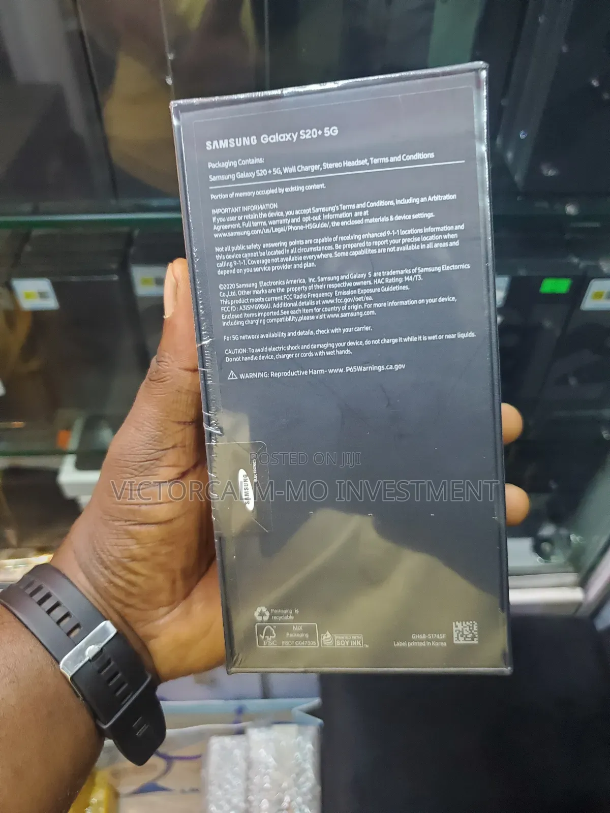 New Samsung Galaxy S20+ 5G 256 GB Silver
