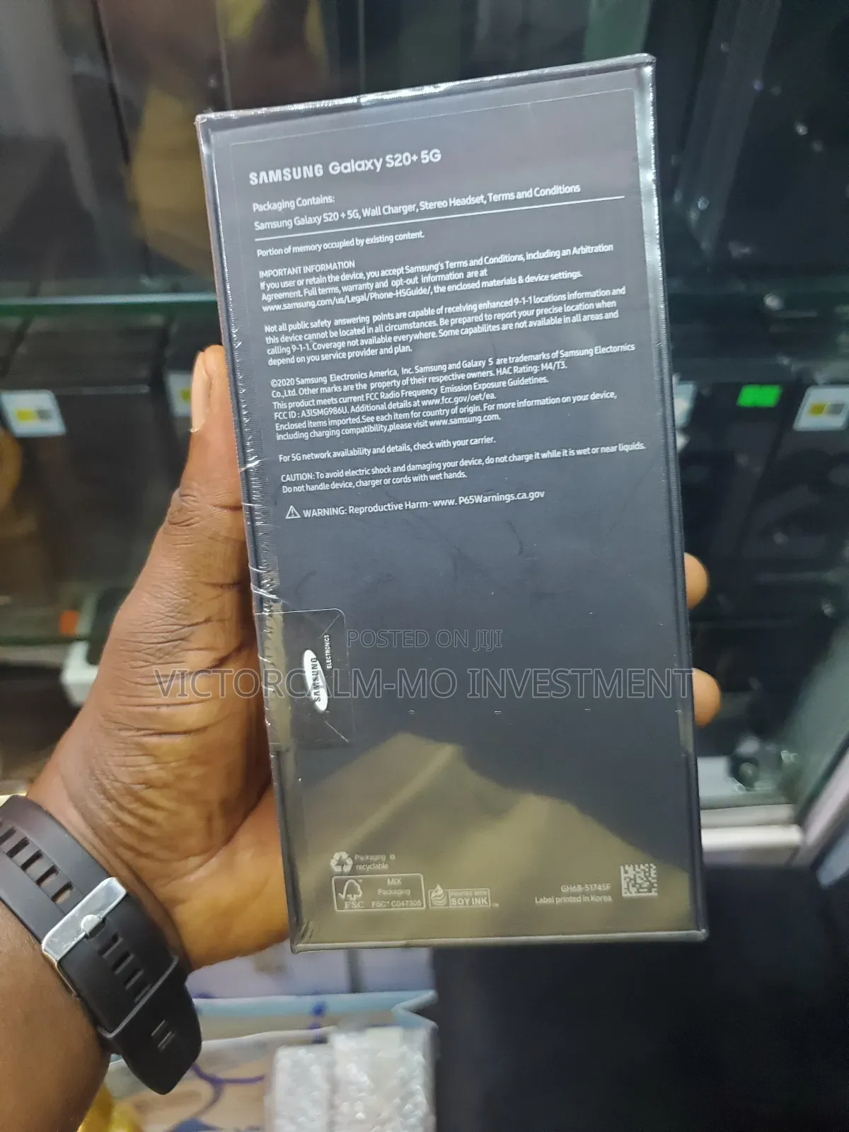 New Samsung Galaxy S20+ 5G 256 GB Silver