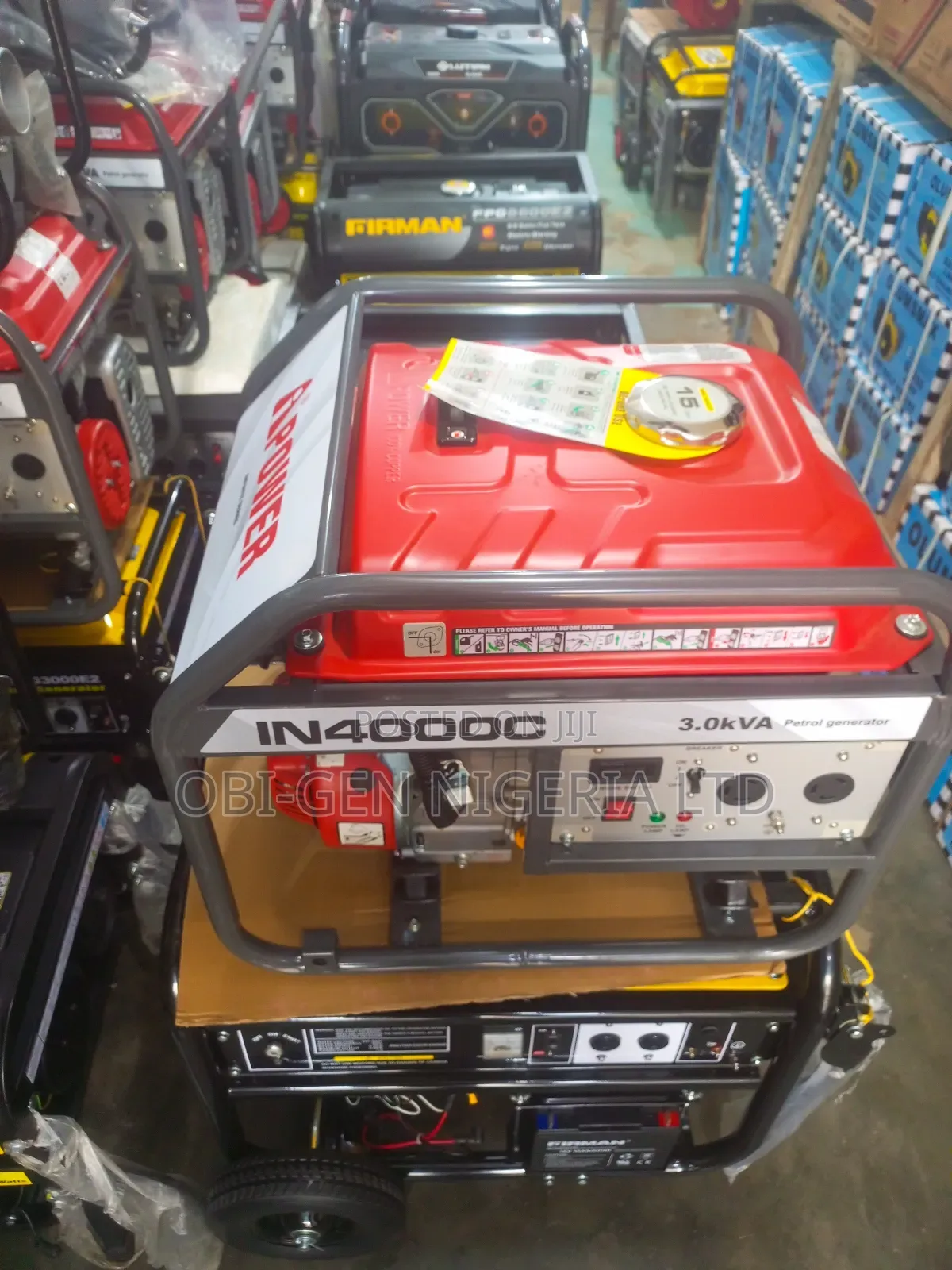 Ipower In4000c Portable Generator Set