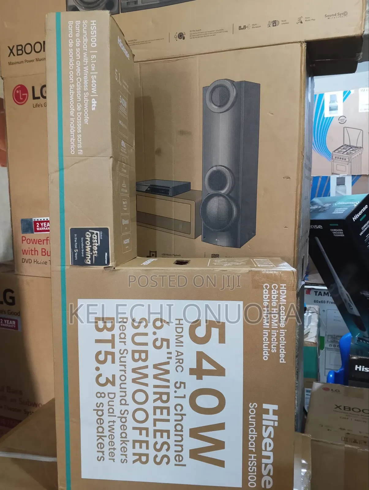 Hisense Sound Bar 540watts