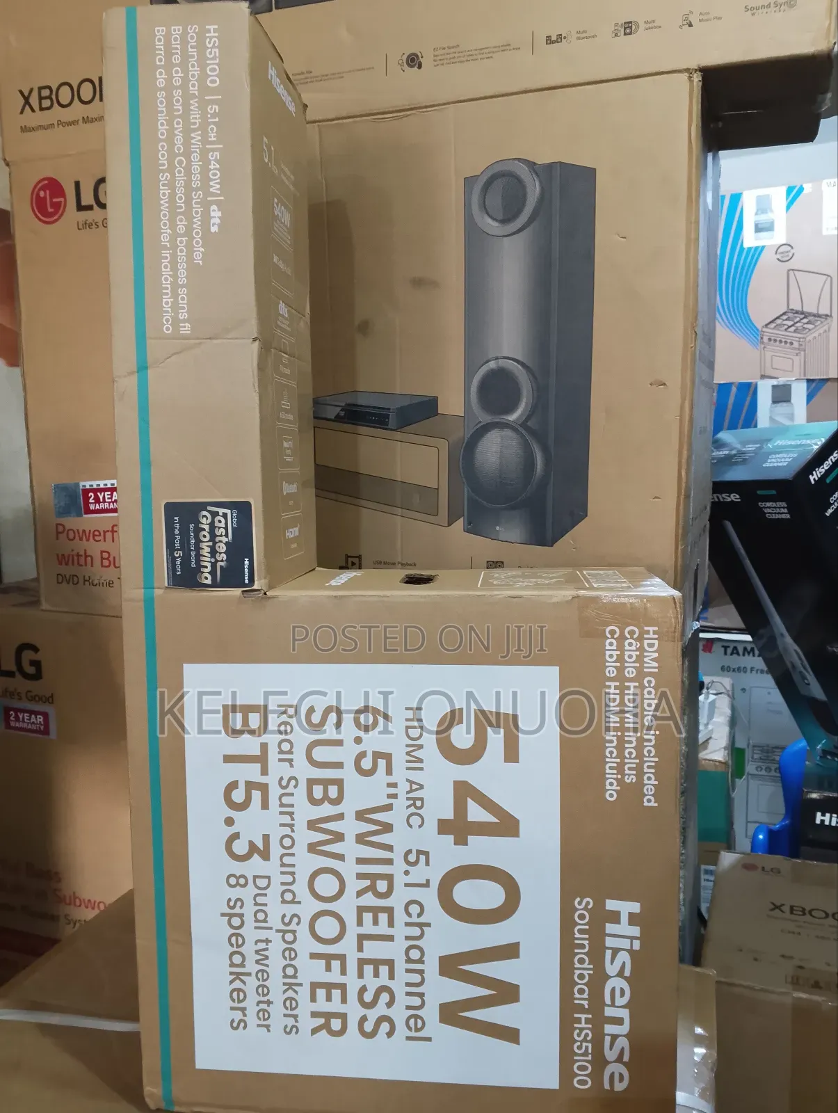 Hisense Sound Bar 540watts