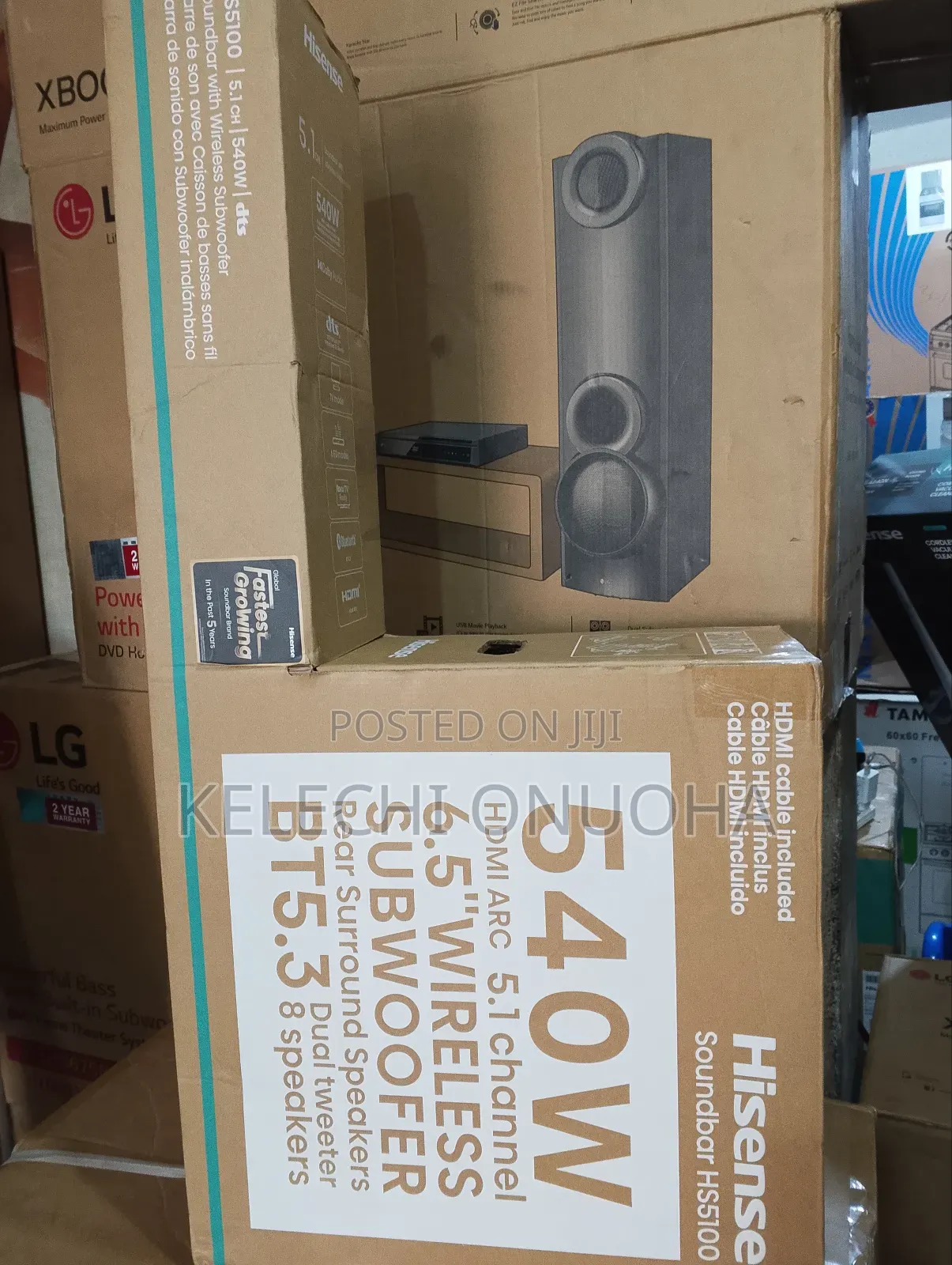 Hisense Sound Bar 540watts