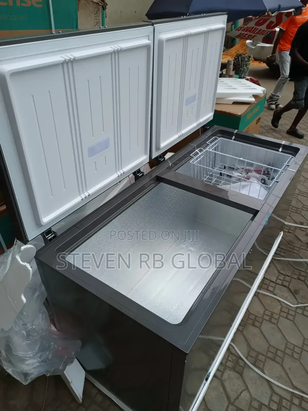 Hisense Hisense Double Door Chest Freezer 500l Fc 66dd -