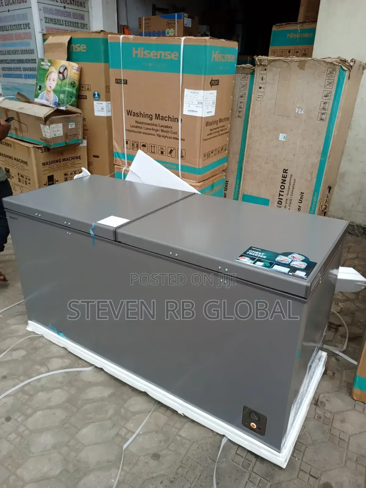 Hisense Hisense Double Door Chest Freezer 500l Fc 66dd -