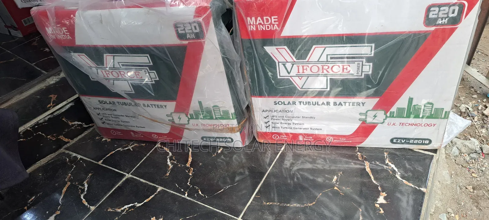 220amp Tubular Batteries 