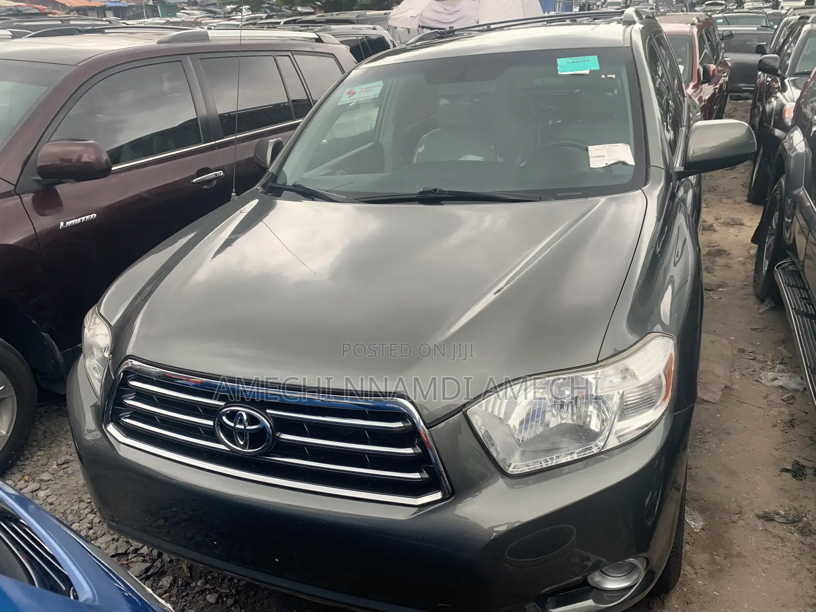 Toyota Highlander Limited 2010 Green
