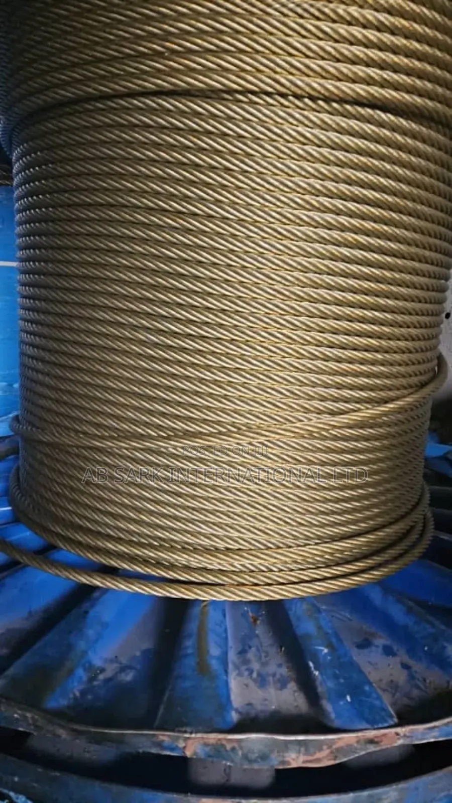 Original 19mm Steel Rope Wire Black (6x36)