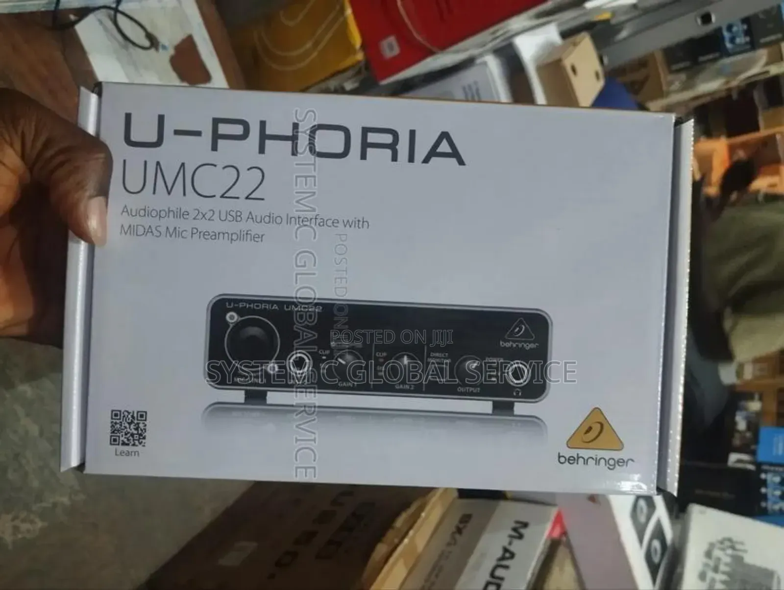Behringer U-Phoria Umc 22 Soundcard