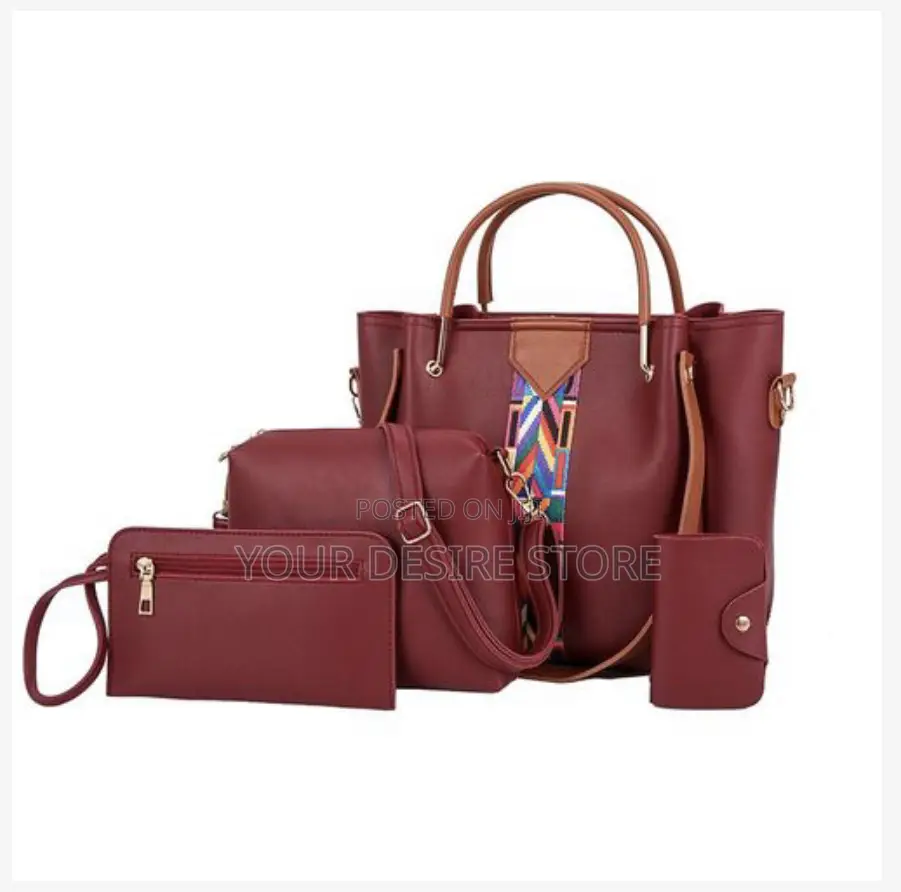 4 PCS Women Handbag