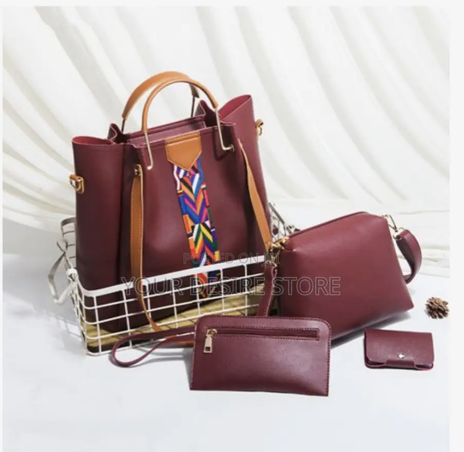 4 PCS Women Handbag