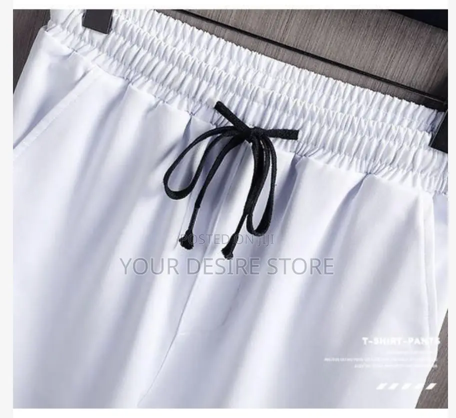 Touphy T-Shirts +Shorts 100% Cotton Men's Short Sleeve Set