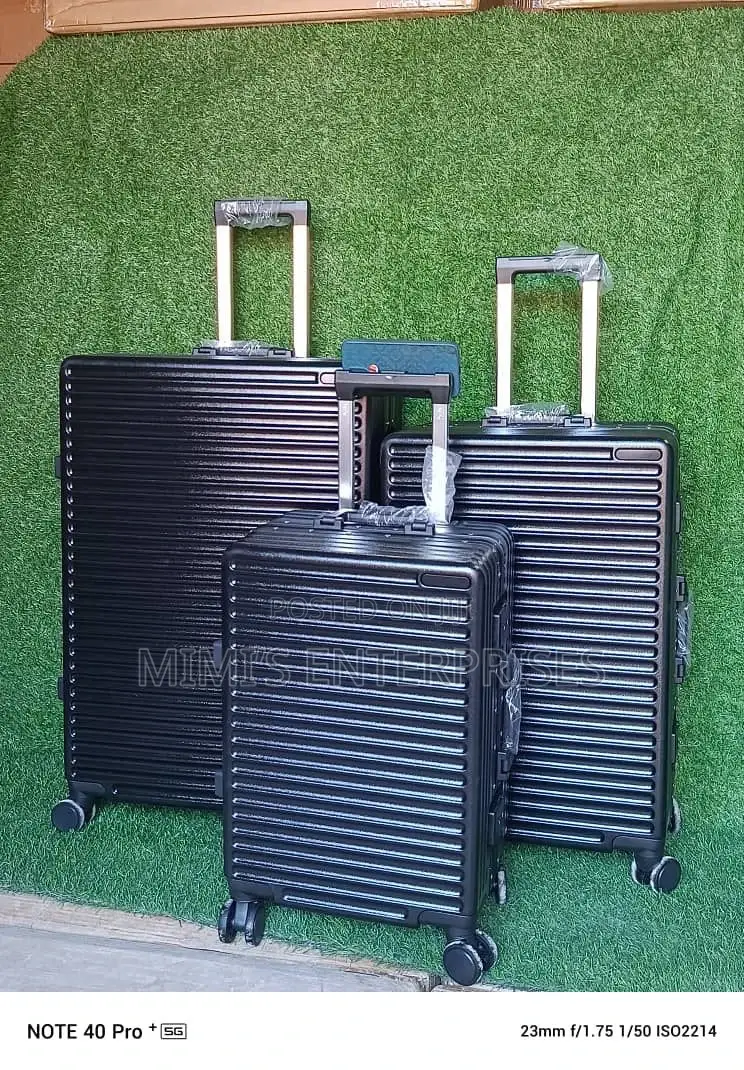 Get Ready to Shine With Our Luxe Luggage Set