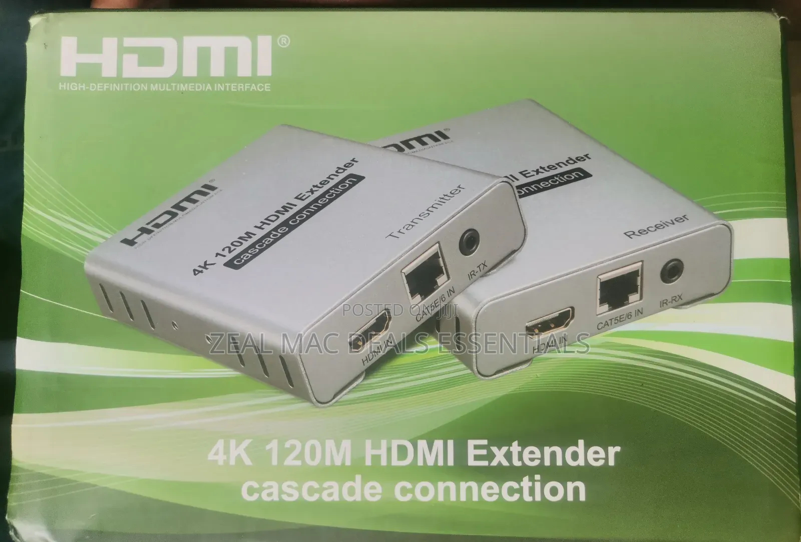 120m Hdmi Extender Cascade Connection Over Cat5e/6 Rj45