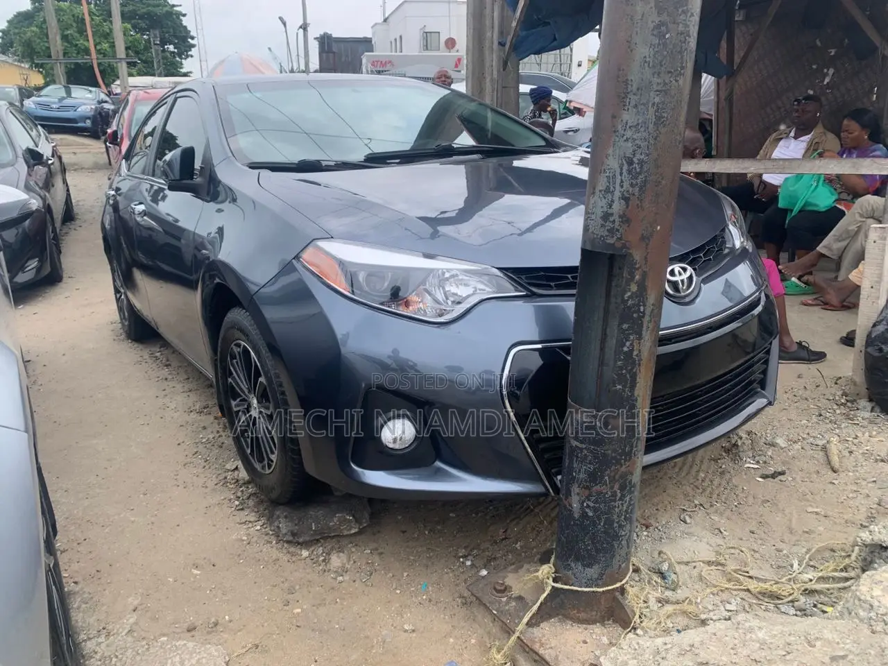 Toyota Corolla L 4dr Sedan (1.8L 4cyl 6M) 2015 Gray