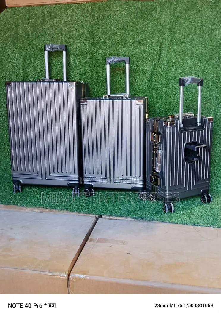 Little but Big Style Luggage Set Aluminum