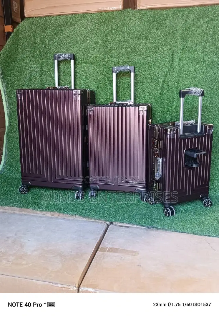 Little but Big Style Luggage Set Aluminum
