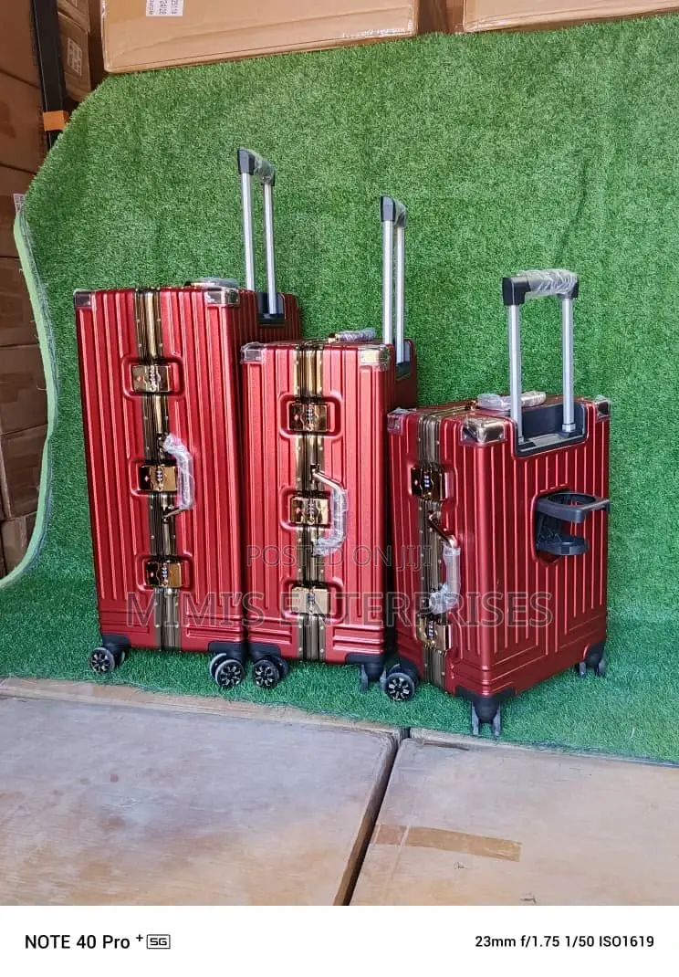 Little but Big Style Luggage Set Aluminum