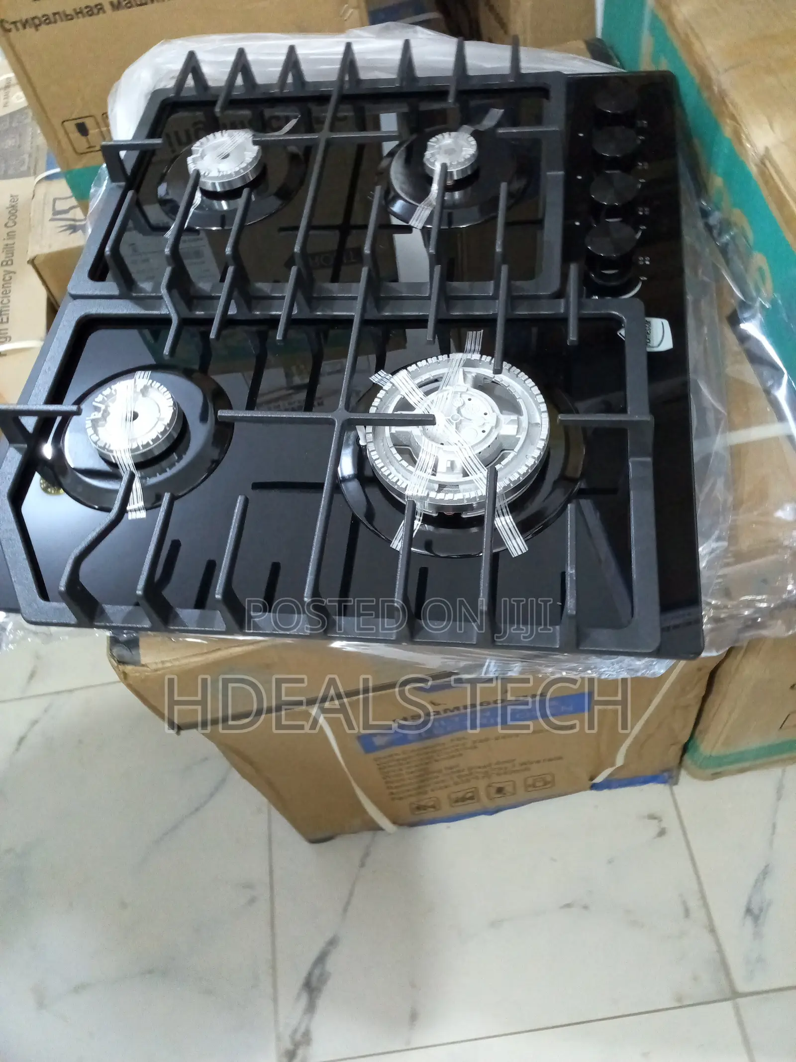 Homestar Mg-4605 Modern Gas Hob – 4 Burners