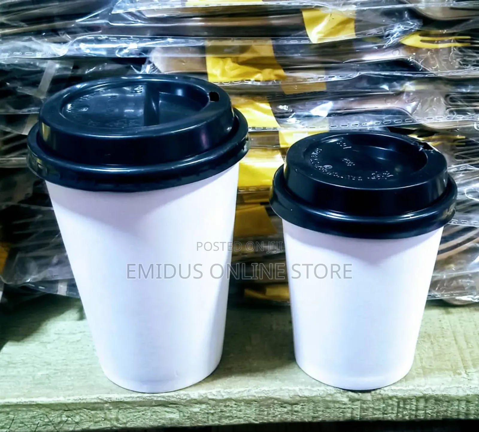8oz Paper Cup With Cover