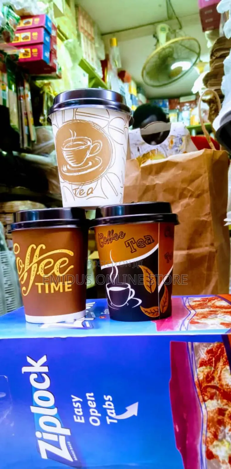 8oz Paper Cup With Cover