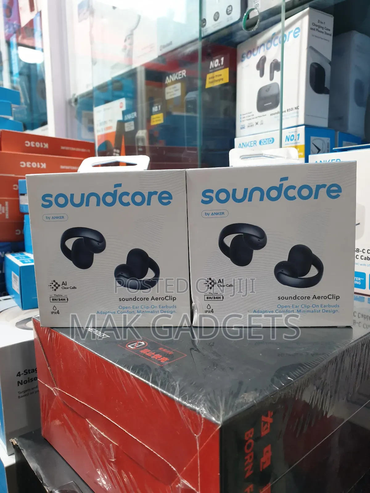 Soundcore Aeroclip By Anker, Open-ear Earbuds, Clip-on