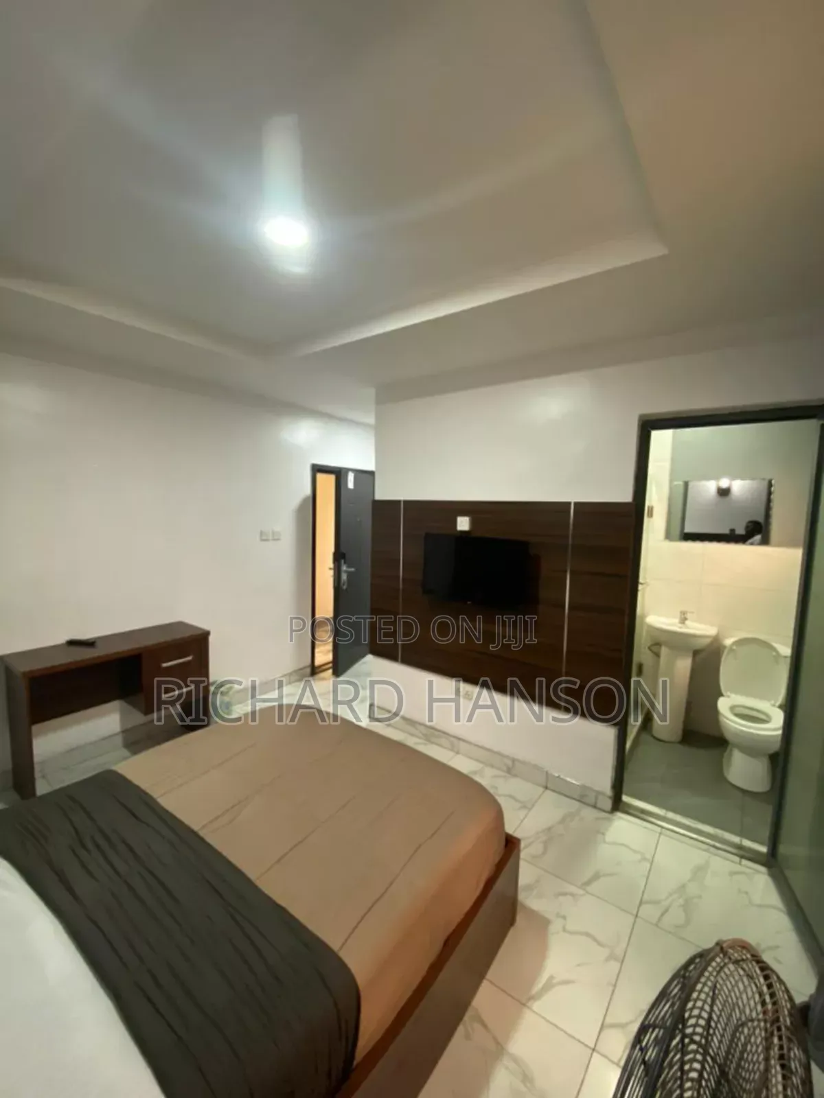 Furnished 4bdrm Shared Apartment in Inside Abijo for rent
