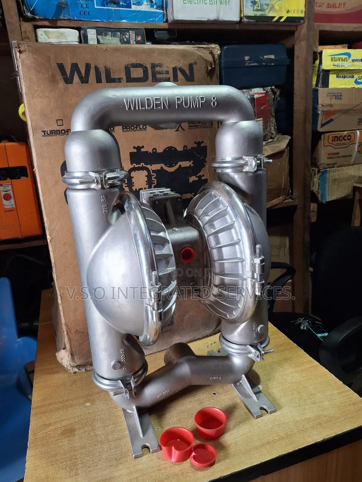 2" Pro-Flo Stainless Wilden Double Diaphragm Pump