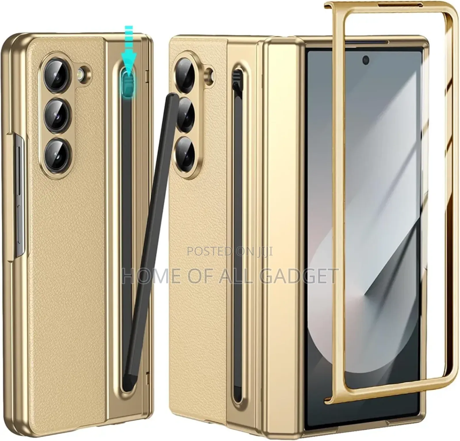 Samsung Galaxy Z Fold 6 and 7 Case. Pen Build in Screen Protector