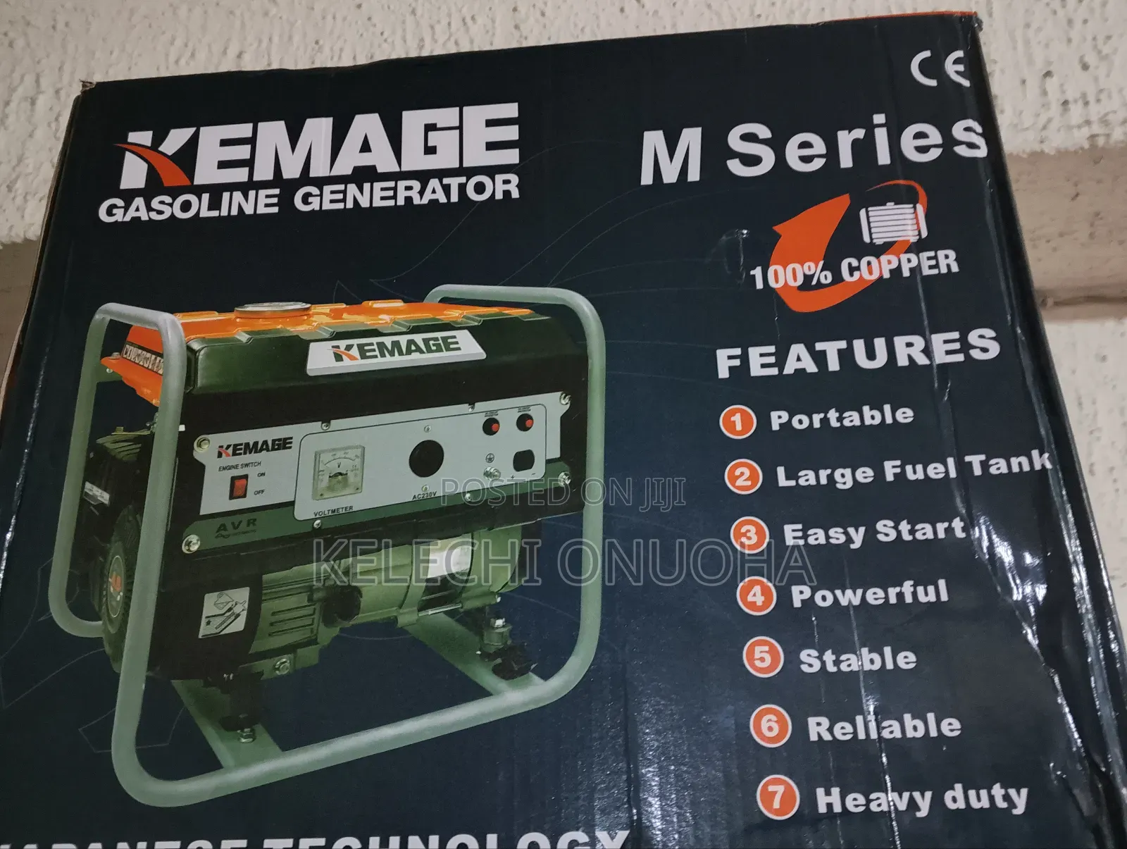 Kemage Generator 100 Percent Cooper Coil