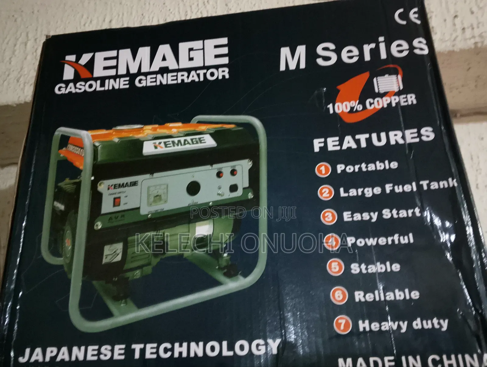 Kemage Generator 100 Percent Cooper Coil