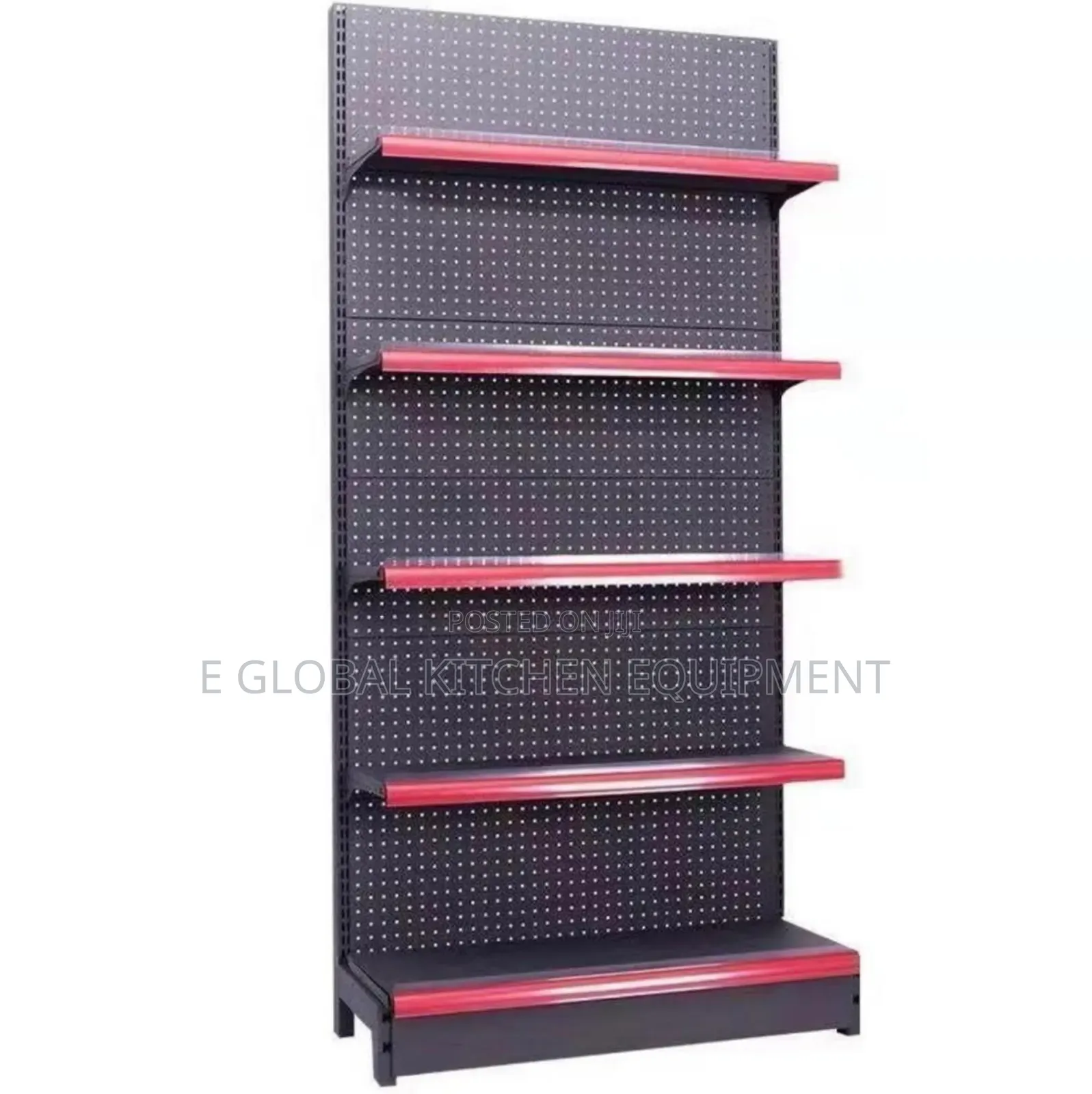 Black Super Market Shelf Single and Double Sides