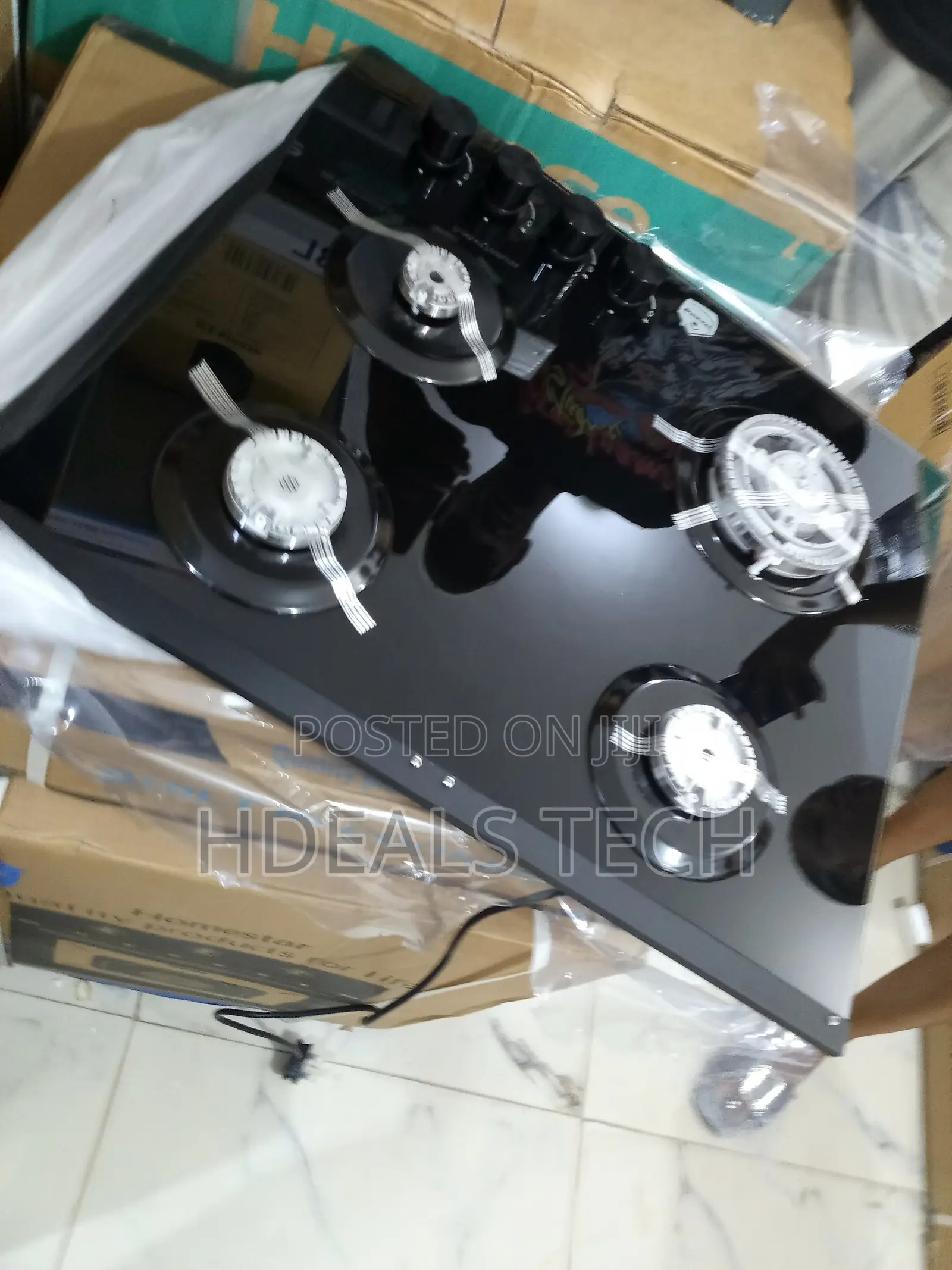 Homestar Gas Cooker Mg-4605 – 4 Burner, Inbuilt,Premium Look