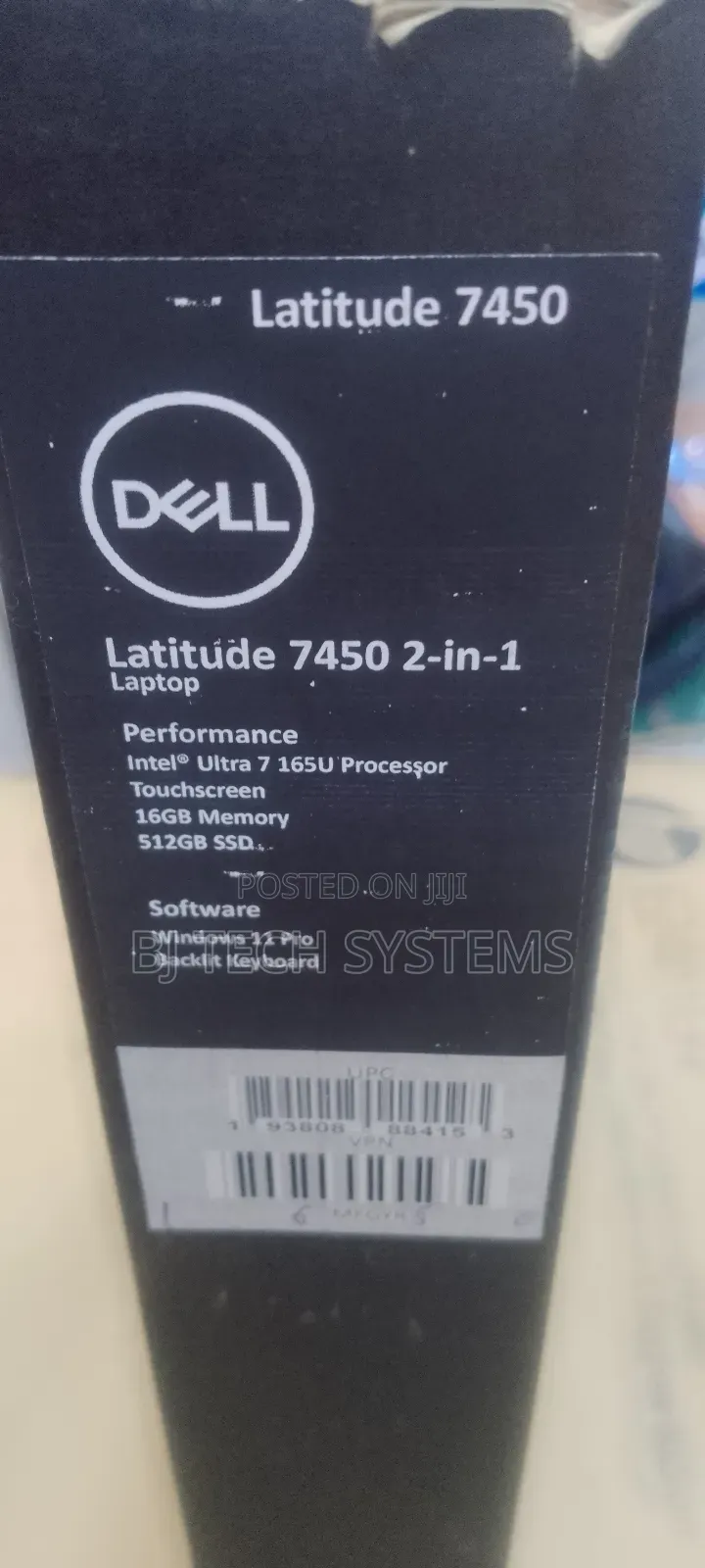 New Laptop Dell Latitude 7450 16GB Intel Core Ultra 7 SSD 512GB