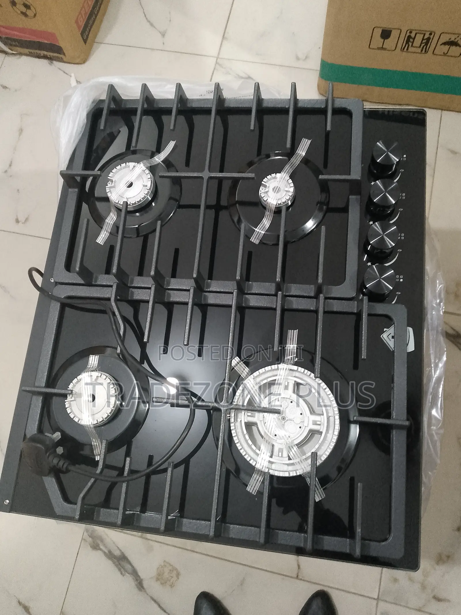 Homestar Mg‐4605 Stainless Steel 4-Burner Gas Stove
