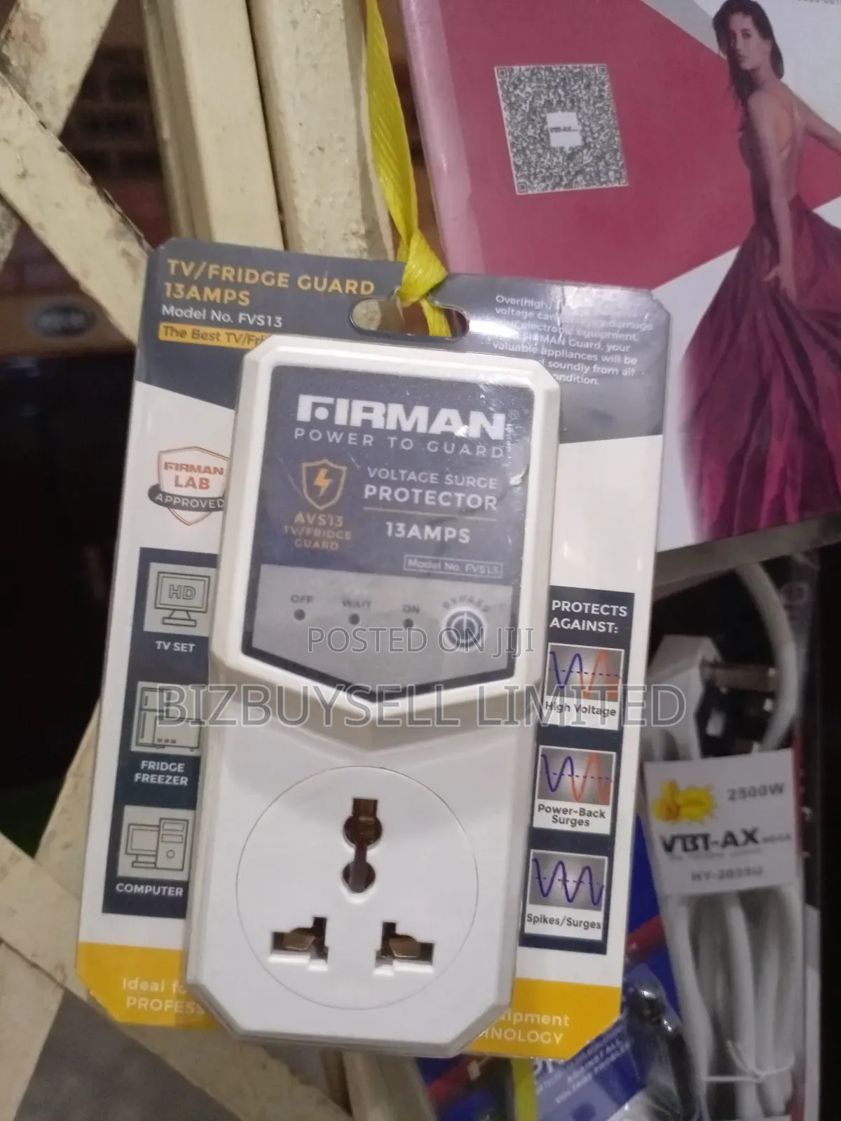 13amps Firman Voltage Surge Protector.