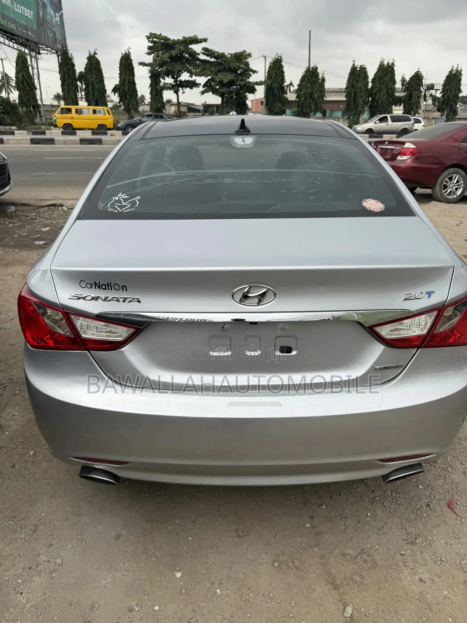 Hyundai Sonata Limited 2.0T Sedan (2.0L 4cyl 6A) 2013 Silver