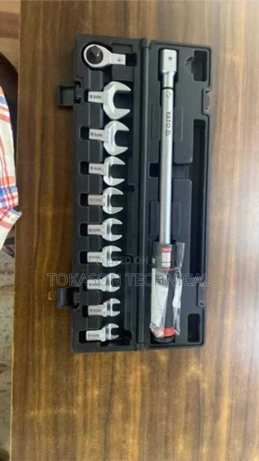 Yato 12-Piece Auto Repair Torque Wrench With Accessories