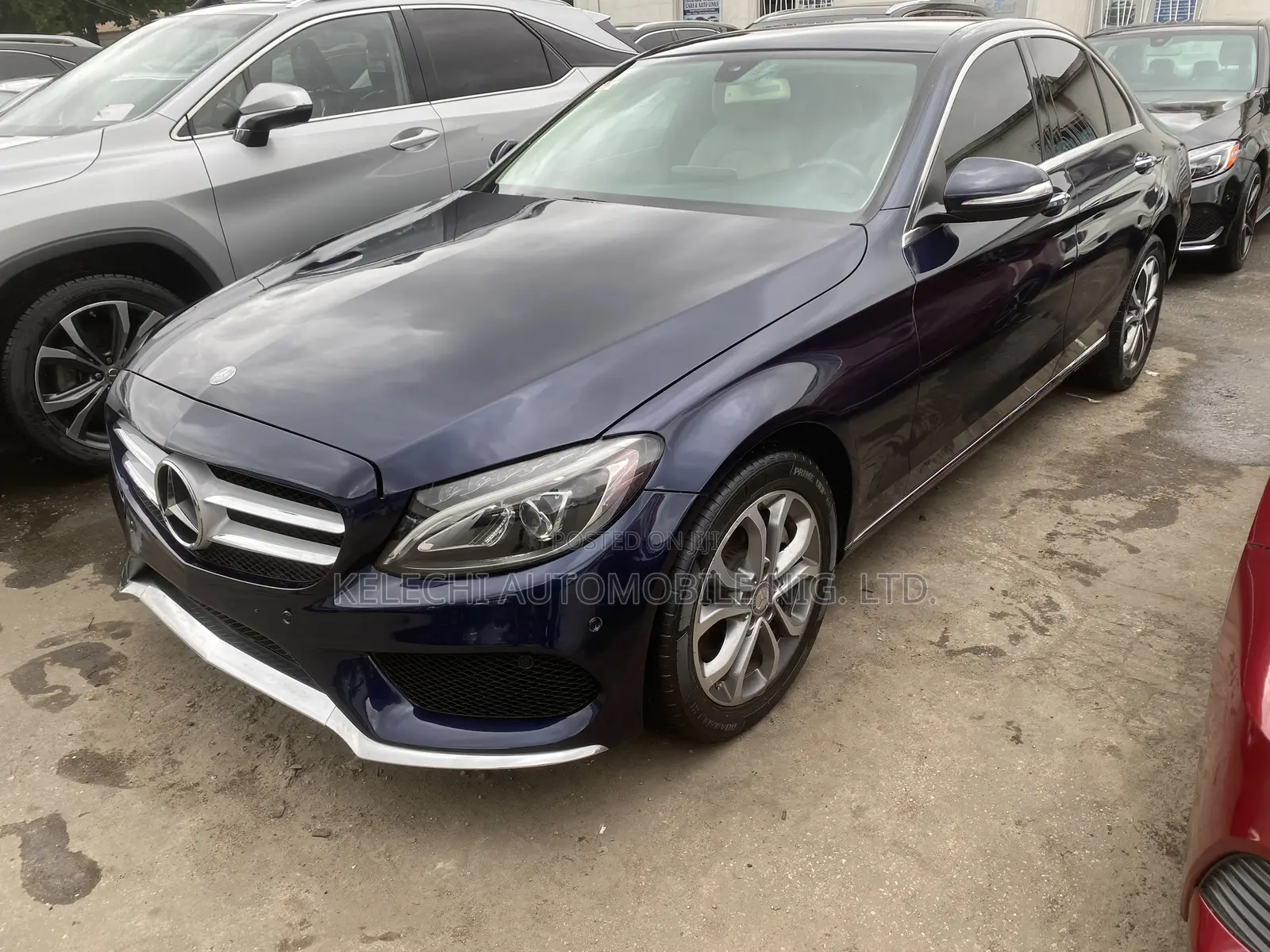 Mercedes-Benz C300 Base AWD 4Matic Sedan (2.0L 4cyl 7A) 2015 Blue